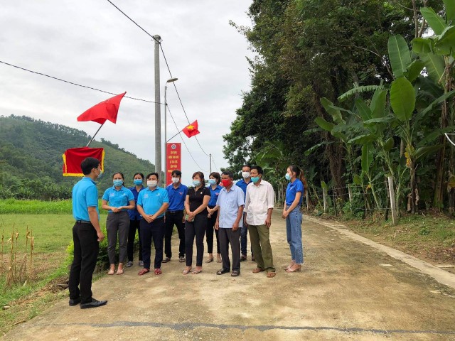 Phát huy tinh thần xung kích, tình nguyện, sáng tạo của Tuổi trẻ xã Sơn Ninh trong Nông thôn mới.