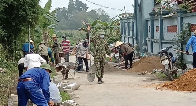 Xã Sơn Ninh tập trung nâng cao chất lượng các tiêu chí và xây dựng KDC kiểu mẫu