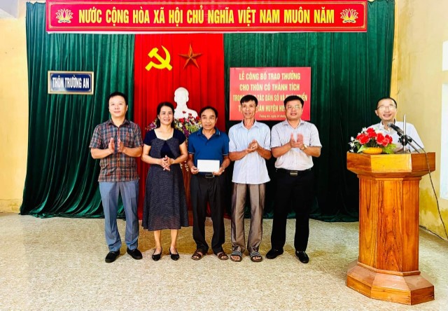 Thôn Trường An xã Sơn Ninh là một trong 9 thôn trên địa bàn huyện Hương Sơn, trong 2 năm liền không có người sinh con thứ 3 trở lên.