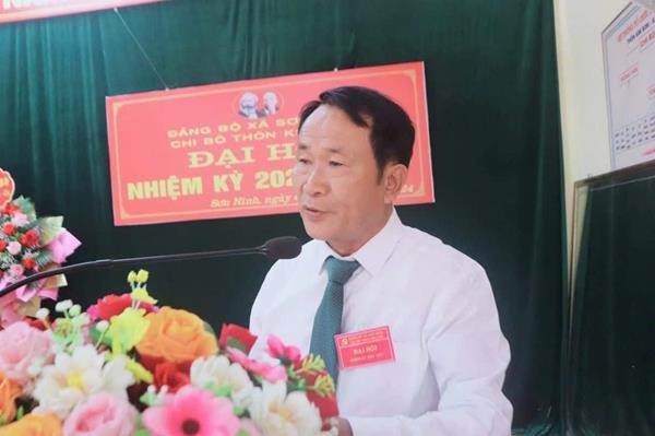 Sơn Ninh: Đại hội điểm chi bộ thôn Kim Sơn